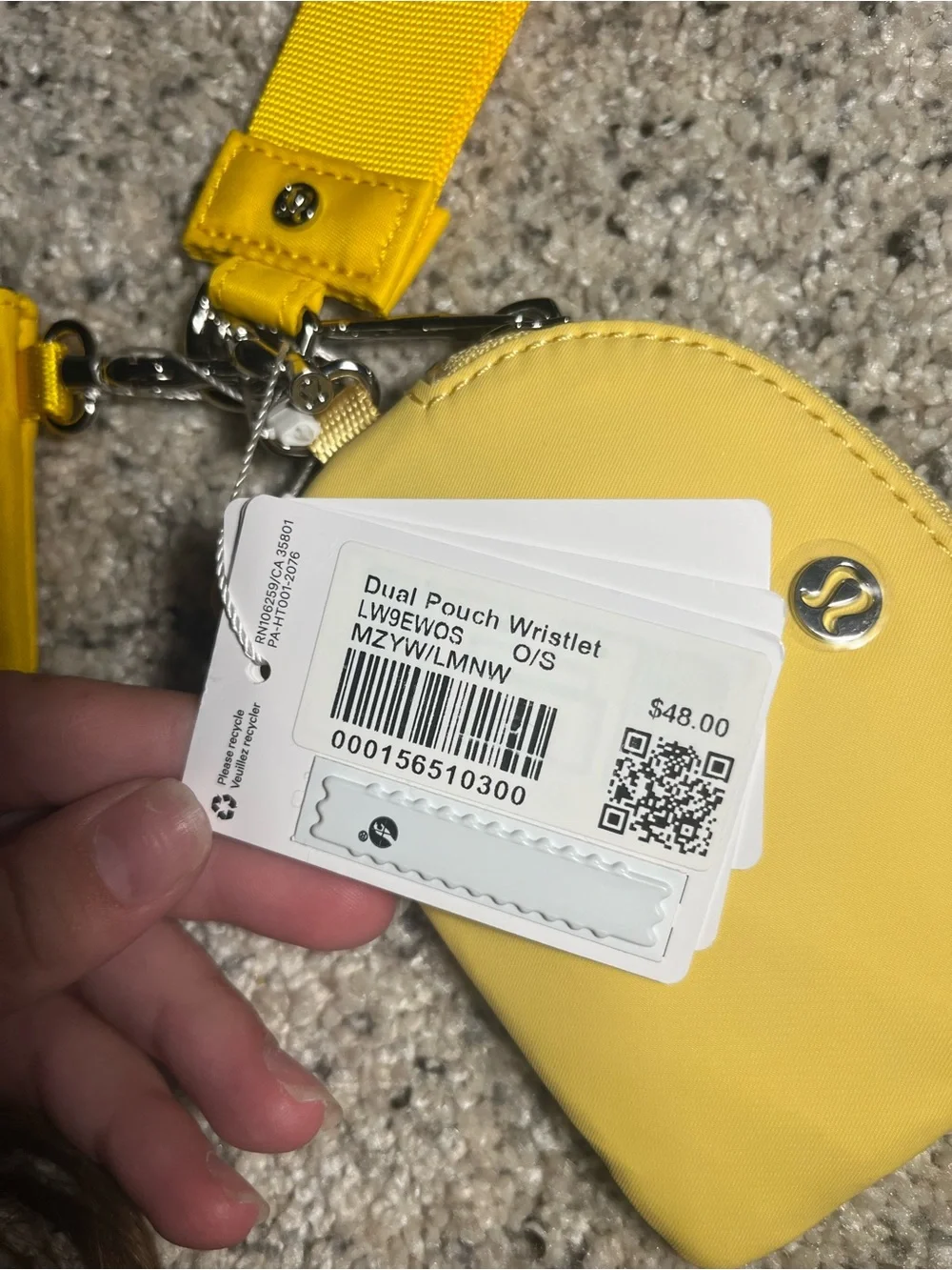 lululemon athletica dual pouch